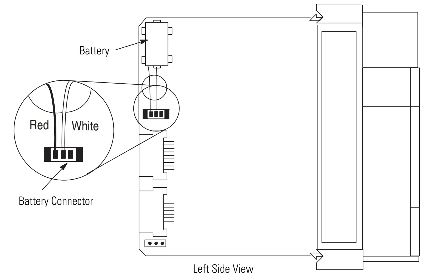 Battery Replacement of SLC 5/03, SLC 5/04, and SLC 5/05 Modular  Processors